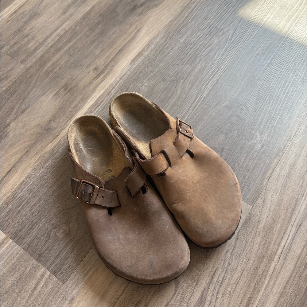 Birkenstock Brown Loafers Slip-Ons Comfortable Casual